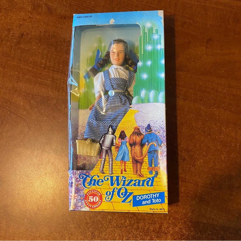 Vintage Wizard of Oz Doll - Dorothy And Toto - NIB 50th anniversary